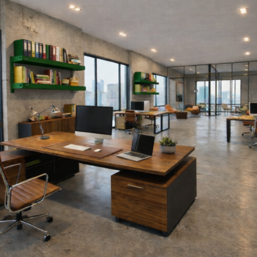 Modulus ProLine 120 – סט 2 מדפים 25/120 ס"מ - צבע ירוק