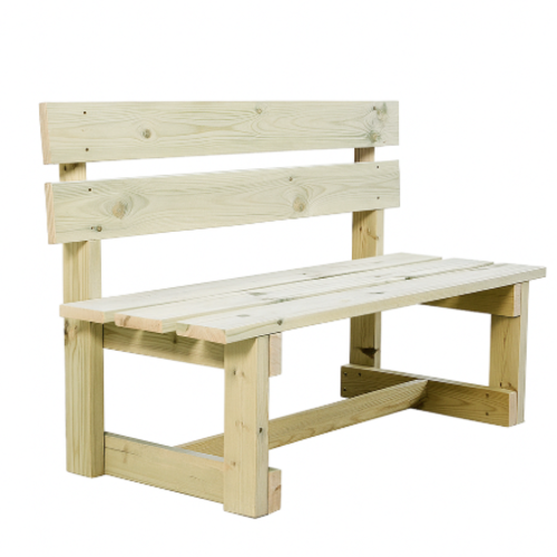 ספסל נורדי – ספסל עץ חזק ופשוט בעיצוב קלאסי