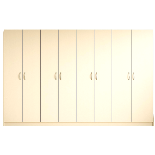 ארון דגם אורים 8 דלתות צבע סהרה