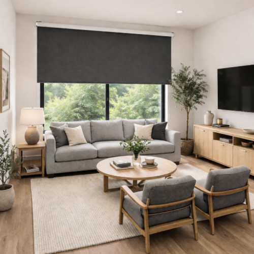 סוכך מסך למרפסת 2.7*1.8 מטר אפור