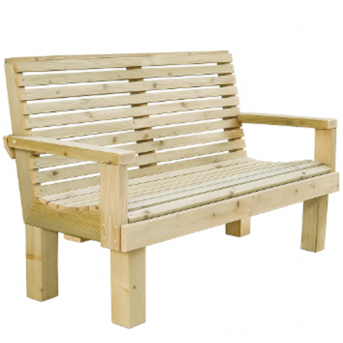 ספסל "גליל" – ספסל עץ בעיצוב נקי, טבעי ונוח במיוחד