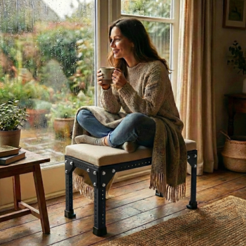 ספסל מודומוס דגם "סאנברייט 80 " שחור