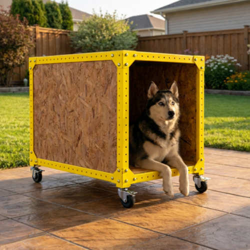 מלונת מודומוס דגם "קאניס פרו" צבע צהוב 