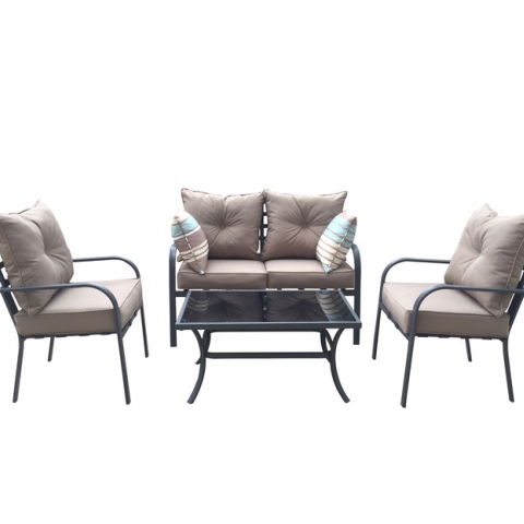 מערכת ישיבה 4 חלקים מתכת דניאל