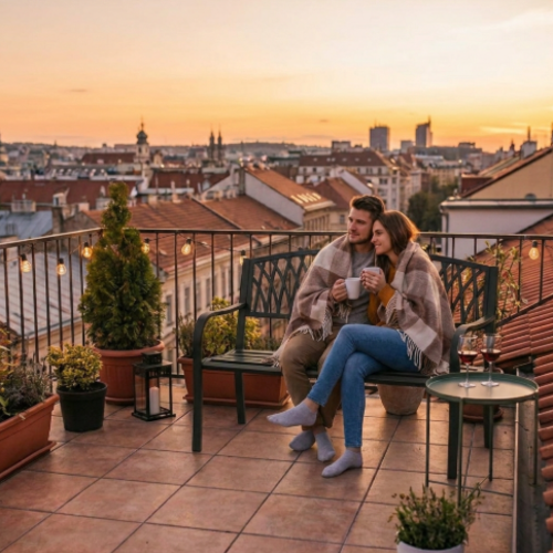 ספסל גינה מתכתי דגם ורונה צבע שחור 