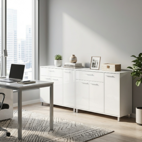 שידה 6 דלתות 2 מגירות תוצרת רהיטי יראון 387/1