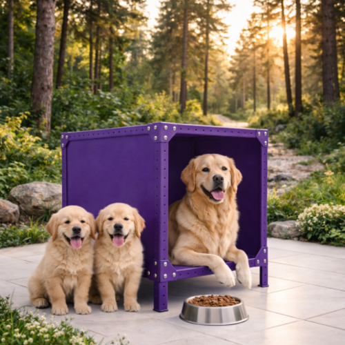 מלונת מודומוס דגם “טורינו” – פתרון מתכתי חכם וחזק במיוחד צבע סגול
