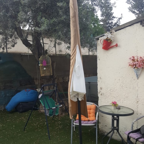 נרתיק מיוחד לשמשיות עם מוט מתכת עד 3 מטר