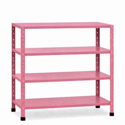 מודולוס קומפקט 120/100/ 30 – מערכת מדפים צבע ורוד