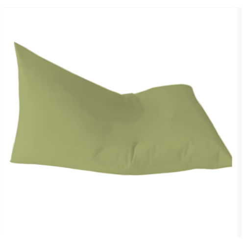  פוף בצורת אגס מבד מיוחד עמיד למים - צבע ירוק זית