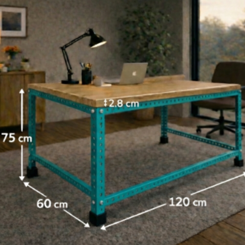 שולחן עבודה מודולרי UrbanPro 120 טורקיז 