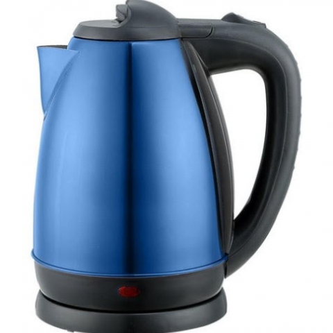 קומקום חשמלי נירוסטה כחול