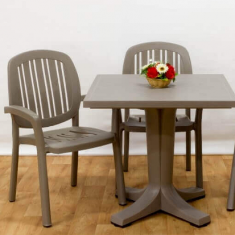 סט גינה שולחן + 2 כסאות תוצרת איטליה