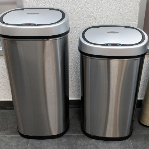 פח דיגיטלי נירוסטה 50 ליטר