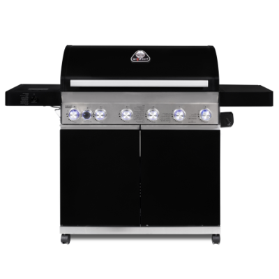 גריל גז משולב פחמים GS- Classic 6B +כירה ( צבע שחור ) מבית אמגזית