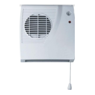 מפזר חום לחדרים/אמבטיה 2000W