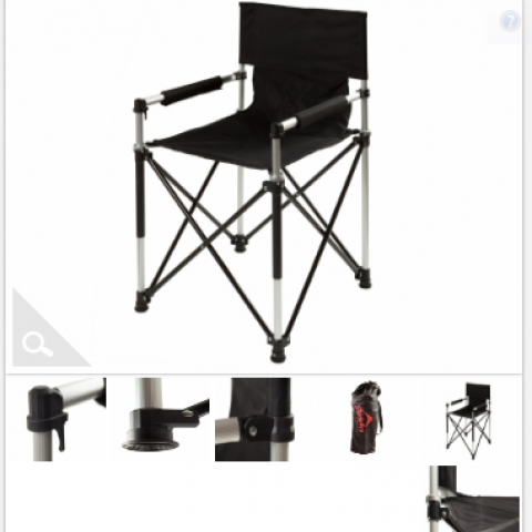 כיסא במאי אלומניום קליק - חסר זמנית