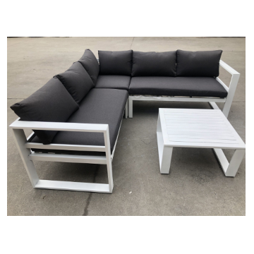 מערכת ישיבה דגם אנקה אלומיניום פינתי מבית H.KLEIN