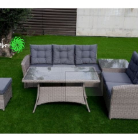 סט ראטן דגם מנדולינה ( כרמ)