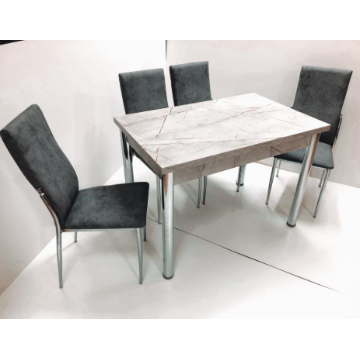 סט שולחן וכסאות לפינת אוכל דגם אריאל מבית H.KLEIN