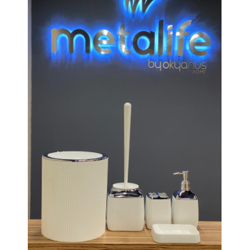 סט אמבטיה מפואר כולל 5 חלקים מבית H.KLIN