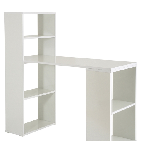 שולחן מחשב כולל ספריה דגם 2613 - חסר זמנית