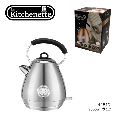 קומקום חשמלי מעוגל נירוסטה F661S