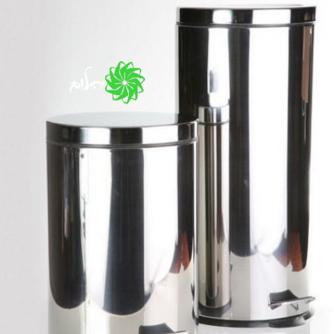 פח דוושה 12 ליטר נירוסטה