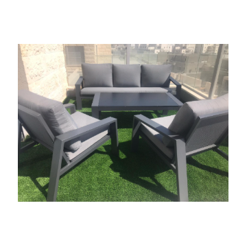 סט גינה מאלומיניום תלת דגם ברצלונה מבית H.KLEIN‏