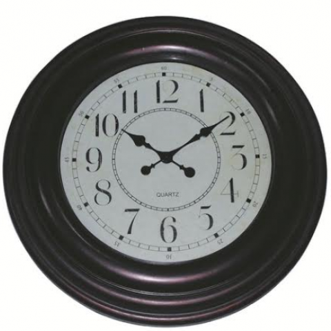 שעון קיר ליון ברונזה עתיק 60 ס