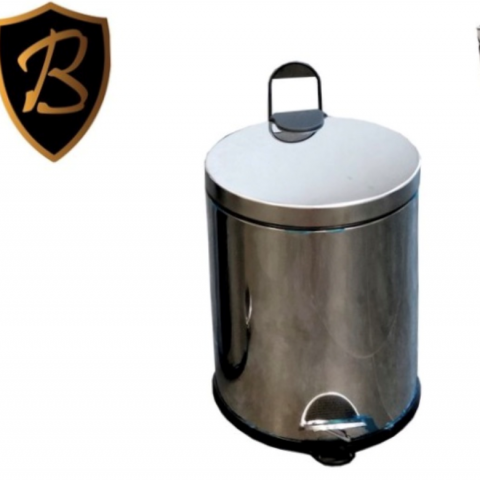 פח דוושה נירוסטה 20 ליטר כולל פח פנימי נשלף