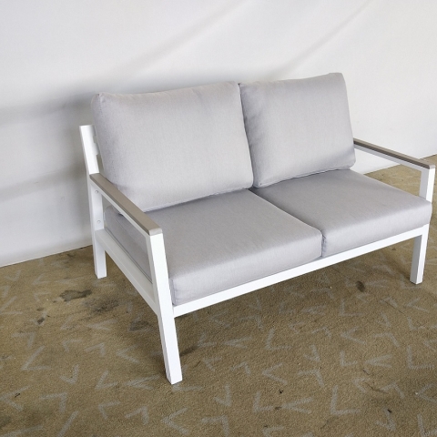 מערכת ישיבה מאלומיניום דגם NICEX צבע אפור כהה