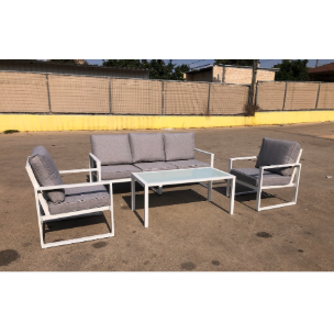 מערכת ישיבה מאלומיניום דגם לגונה מבית H.KLEIN‏